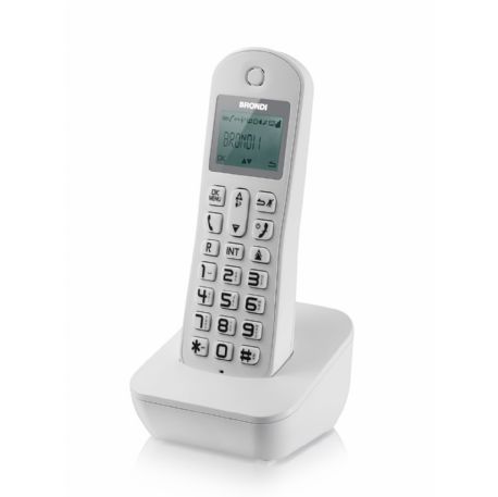 TELEFONO CORDLESS BRONDI ECO DECT MARIOT