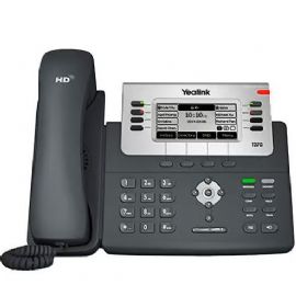 TELEFONO YEALINK SIP-T27G NERO SENZA SUPPORTO - R.